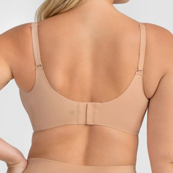 NWT Honeylove CrossOver Bra in Sand Size Large 38B/C - Picture 3 of 7